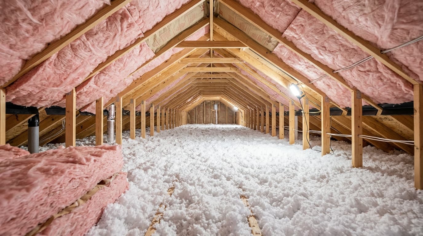 Insulation & Energy — Attic, blown-in, spray foam, and crawl space insulation plus air sealing.